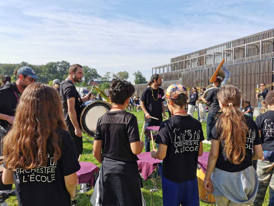 🎺 Action culturelle - Orchestre à l'école avec Suck da Head